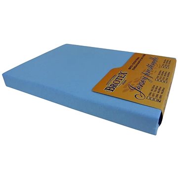 

Brotex Jersey prostěradlo světle modré, 120 × 200 cm