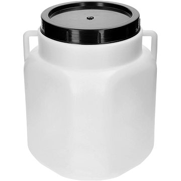 

BROWIN Barel 20 l, HDPO, bílý, hranatý