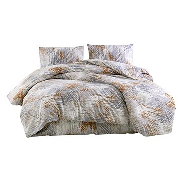 

Brotex Flanelové povlečení 140 × 200, 70 × 90 cm, Dalia natur