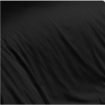 

Brotex Černé saténové prostěradlo 140 × 230 plachta bez gumy