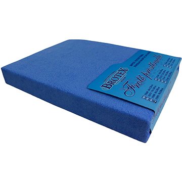 

Brotex Froté prostěradlo modré, 100 × 200 cm