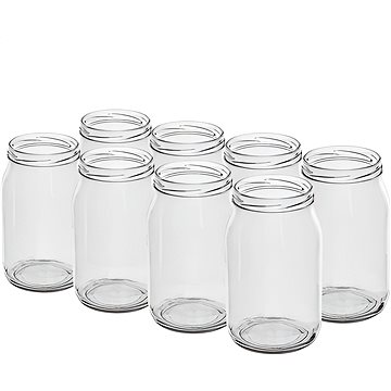 

BROWIN Sada sklenic twist na zavařování 900 ml bez víčka 82, 8 ks