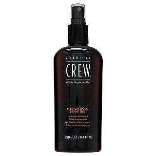 

American Crew Medium Hold Spray Gel gel ve spreji pro střední fixaci 250 ml
