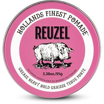 

REUZEL Pink Pomade pomáda na vlasy pro silnou fixaci 35 g