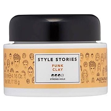

ALFAPARF MILANO Style Stories Funk Clay modelující pasta pro silnou fixaci 100 ml