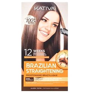 

Kativa Brazilian Straightening Kit sada s keratinem pro narovnání vlasů 225 ml