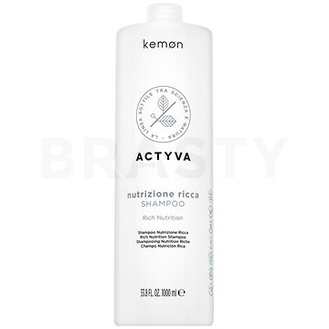 Kemon Actyva Nutrizione Rich Shampoo vyživující šampon pro velmi suché vlasy 1000 ml - Šampon