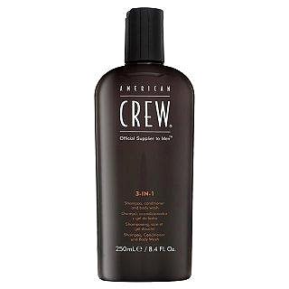 

AMERICAN CREW 3-in-1 šampon, kondicionér a sprchový gel pro každodenní použití 250 ml