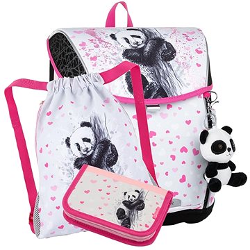 

BAGMASTER PRIM 23 B malý školní set pro prvňáčky - panda
