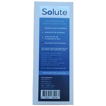 

Solute filtr pro automatické kávovary Jura (Claris Blue)