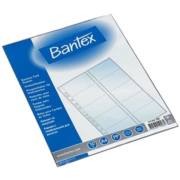BANTEX A4/100, na vizitky - balení 10 ks - Eurofolie