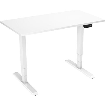 

AlzaErgo Table ET1 NewGen bílý + deska TTE-01 140x80cm bílý laminát