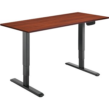 

AlzaErgo Table ET1 NewGen černý + deska TTE-01 140x80cm lamino kaštan