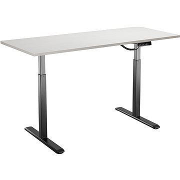 

AlzaErgo Table ET2 černý + deska TTE-03 160x80cm bílá dýha