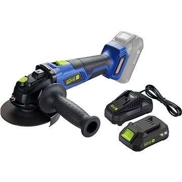 

ALZATOOLS PRO Úhlová bruska AKU 125 mm CBAG20V Brushless BatteryONE (1x2 Ah)