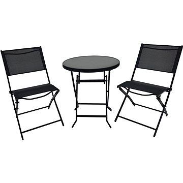 La Proromance Folding Table G10B + 2ks  Folding Chair T10B - Zahradní stůl