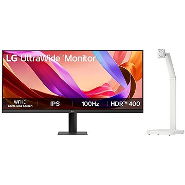 34" LG 34U511A-B + LG Swing Stand