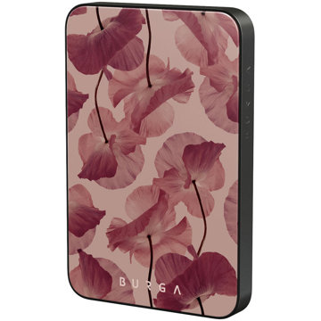 

BURGA Tender Kiss Gunmetal Magnetic Power Bank, 5000 mAh