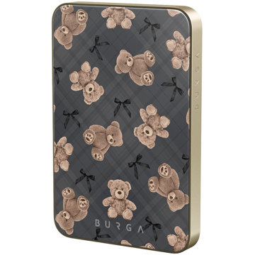 

BURGA BFF Gold Magnetic Power Bank, 5000 mAh