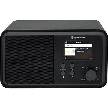 

Roadstar IR-390D+BT/BK rádio DAB,wifi,BT