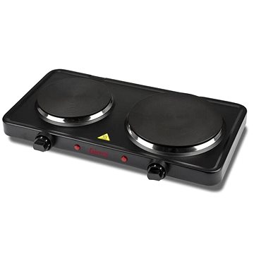 

Girmi PE3600 Dvojitá elektrická plotýnka O185+155 1500W+1000W, 5 teplotních stupňů