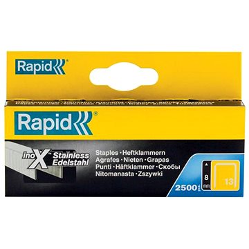 

RAPID 13/8mm, 2500ks, nerez, krabička