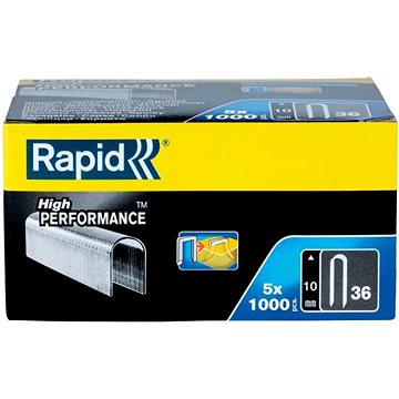 

RAPID Spony 36/10mm, 5x1000ks, krabička