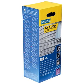 

RAPID Tyčinky lepící O12 x 190 mm, PVC a kabely, 48ks, krabice