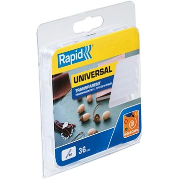 

RAPID Tyčinky lepící O7 x 90 mm, univerzální transparentní, 36ks, blistr