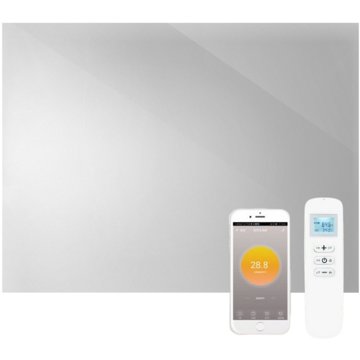 

InfraTherm Nástěnné Infrazrcadlo 700 W 120 × 60 cm, WiFi, termostat, ovladač, LED osvětlení