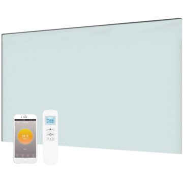 

InfraTherm Nástěnný skleněný infrapanel GLASS 700 W bílý 120 × 60 cm, WiFi, termostat