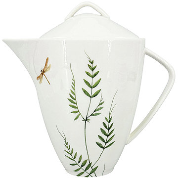 

by inspire Porcelánová konvice Vážka 1600 ml, zelená / hnědá
