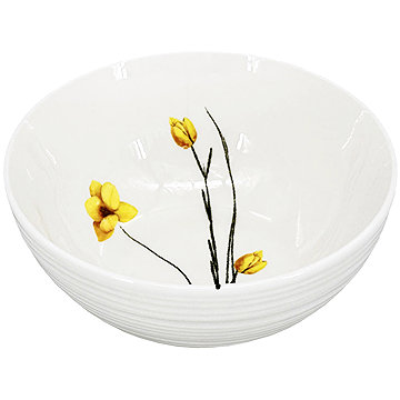 

by inspire Porcelánová miska Croft Spring 16 cm, žlutá / černá