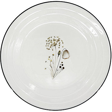 

by inspire Porcelánový mělký talíř Nostalgie Meadow, 26 cm