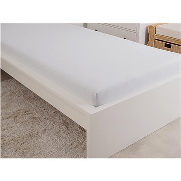 

B.E.S. PETROVICE Prostěradlo Jersey česaná bavlna MAKO 90 × 200 cm, bílé