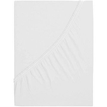 

B.E.S. PETROVICE Prostěradlo Jersey česaná bavlna MAKO 160 × 200 cm, bílé