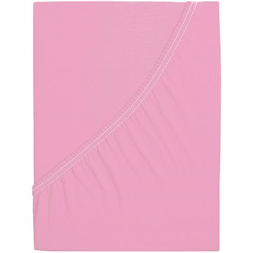 

B.E.S. PETROVICE Prostěradlo Jersey česaná bavlna MAKO 200 × 220 cm, růžové