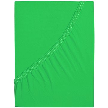 

B.E.S. PETROVICE Prostěradlo Jersey česaná bavlna MAKO 120 × 200 cm, jarně zelené