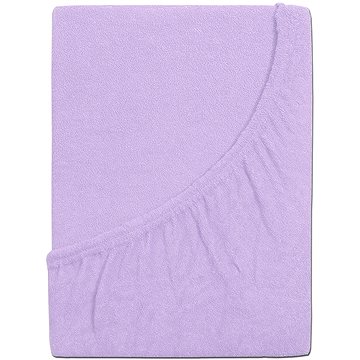 

B.E.S. PETROVICE Prostěradlo Froté PERFECT 200 × 220 cm, fialové