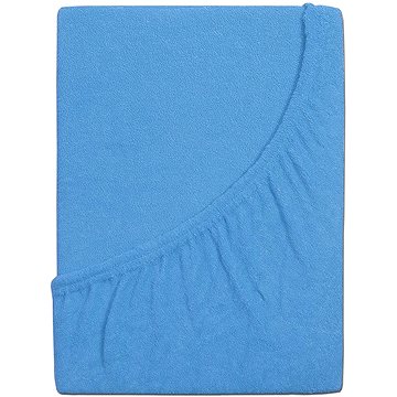 

B.E.S. PETROVICE Prostěradlo Froté PERFECT 200 × 220 cm, nebesky modré