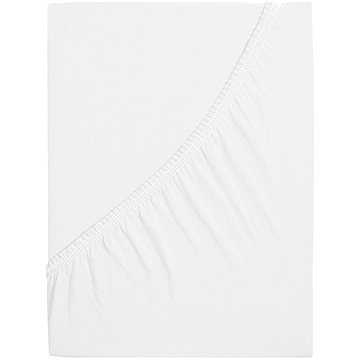 

B.E.S. PETROVICE Protěradlo Jersey s elastanem LYCRA 160 × 200 cm, bílé