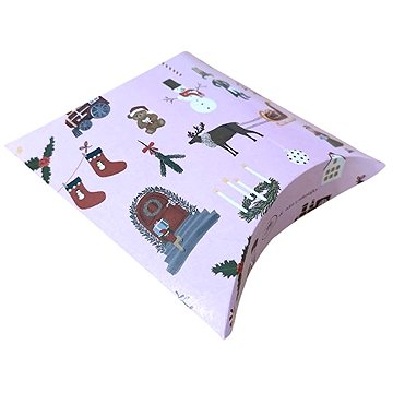 BE NICE EKO Krabička Anglická pohádka, růžová, malá, 3 ks