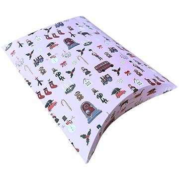 BE NICE EKO Krabička Anglická pohádka, růžová, velká, 3 ks