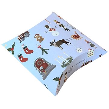 BE NICE EKO Krabička Anglická pohádka modrá, malá, 3 ks