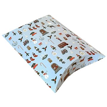 BE NICE EKO Krabička Anglická pohádka modrá, velká, 3 ks