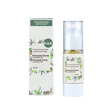 

Kvitok Noční konopný krém pro mastnou pleť 30 ml