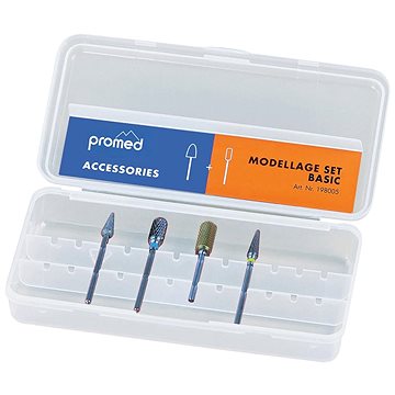 

PROMED Sada fréz na nehty Basic 198005, 4 ks