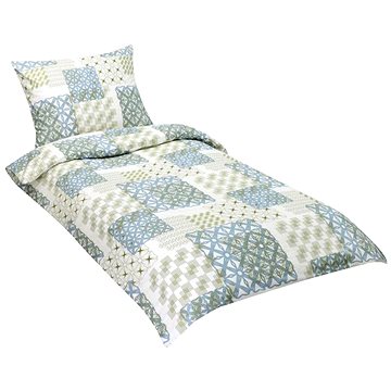

Bellatex bavlna 140 × 200, 70 × 90 zelené čtverce