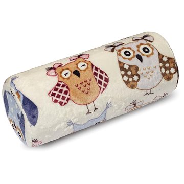 

Bellatex válec mikro 15 × 35 cm barevné sovičky