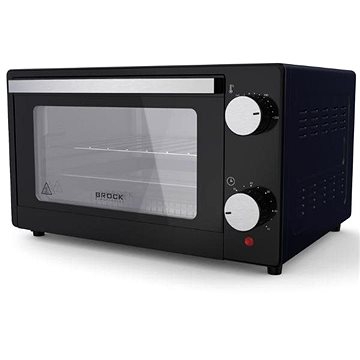 

Brock mini elektrická trouba 9 l, 650 W, černá, samostatně stojící